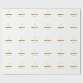 Cheers to thirty yellow brown birthday pastel gift geschenkpapier