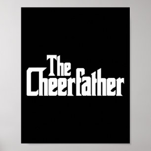 CheerVater Vathers Day Cheerleader Poster