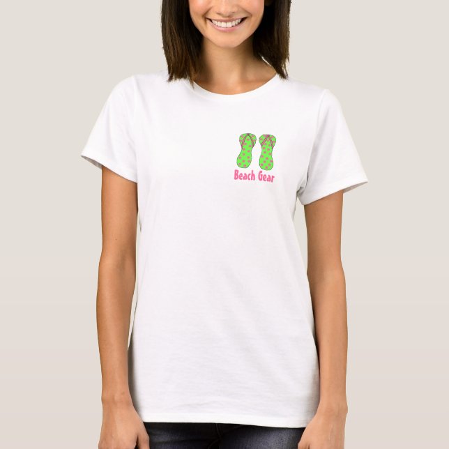 Cheery Flip Flops T-Shirt (Vorderseite)