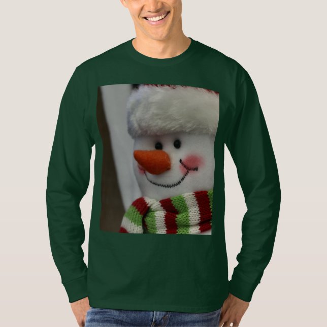Cheery Snowman T-Shirt (Vorderseite)