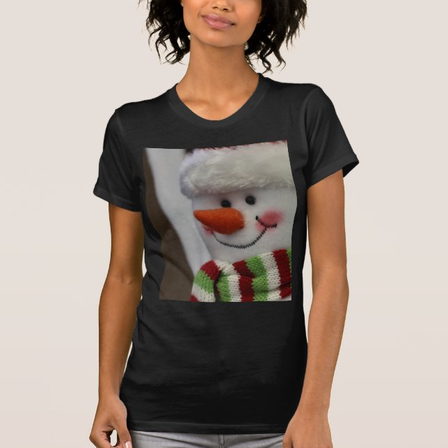 Cheery Snowman T-Shirt (Vorderseite)