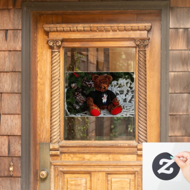 Cheery Tedd Fensteraufkleber (Haustür)