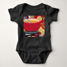 Cheese Fondue Baby Strampler