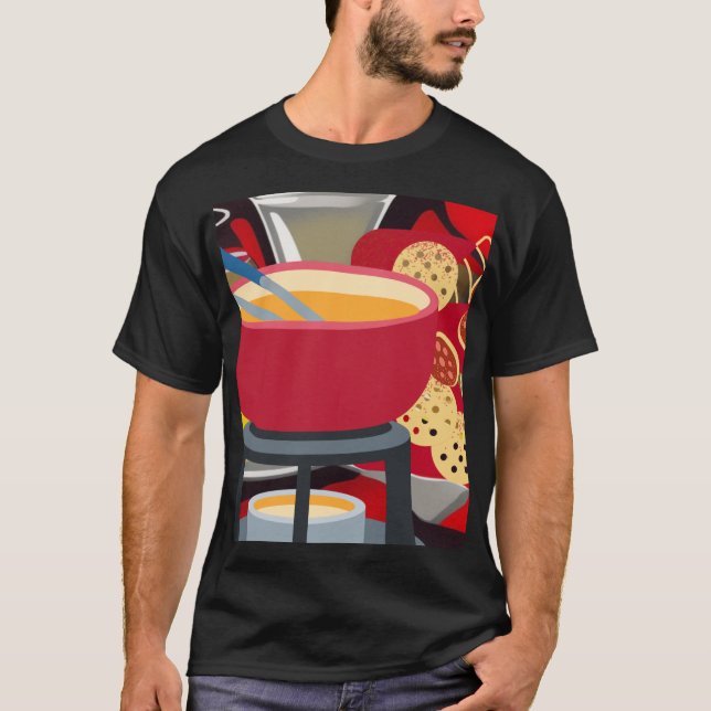 Cheese Fondue T-Shirt (Vorderseite)