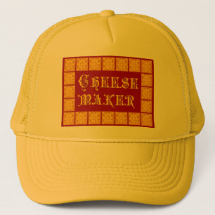 Cheese Maker Vintag Kitchart Truckerkappe