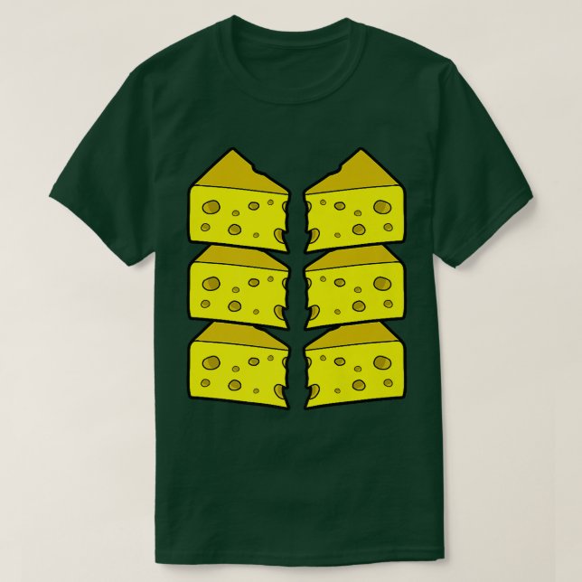 Cheese Sixpack Premium T-Shirt (Design devant)
