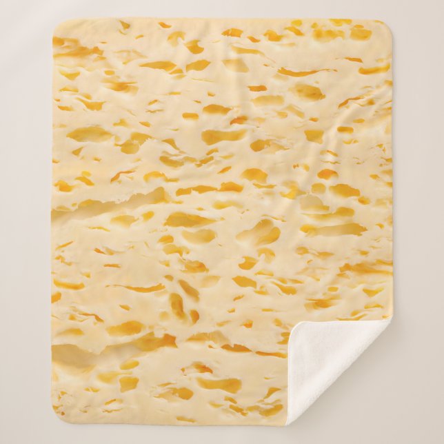 Cheese texture with holes sherpadecke (Vorderseite)