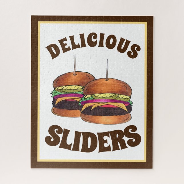 Cheeseburger Burger Hamburger Slider Bar Food (Vertikal)