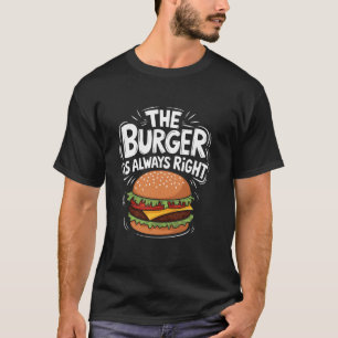 Cheeseburger Burger Lover Design für Fast Food Bur T-Shirt