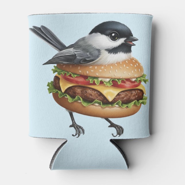 CHEESEBURGER DOSENKÜHLER (Vorderseite)