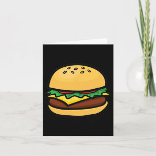 Cheeseburger Emoticon Hamburger Käse Grillen Karte