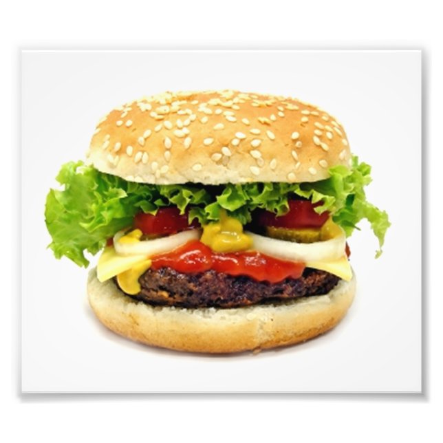 Cheeseburger Fotodruck (Vorne)