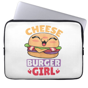 Cheeseburger Girl, Hamburger Women und Cheesebdres Laptopschutzhülle