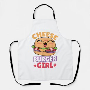 Cheeseburger Girl, Hamburger Women und Cheesebdres Schürze