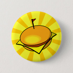 CHEESEBURGER Knopf Button