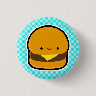 Cheeseburger-Knopf Button