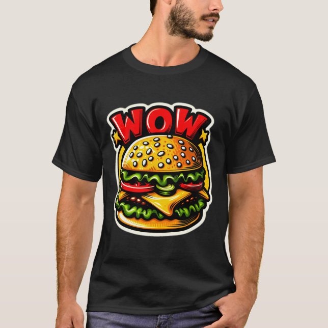 CHEESEBURGER LIEBE 5 T-Shirt (Vorderseite)