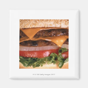 Cheeseburger Magnet