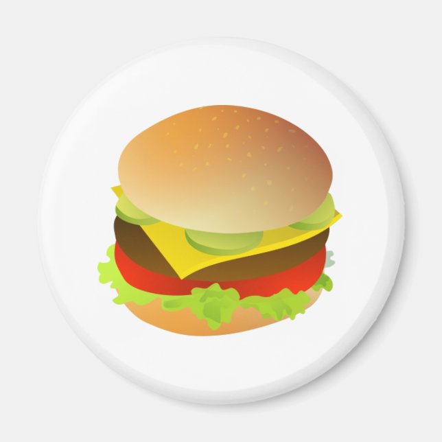 Cheeseburger Magnet (Vorne)