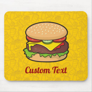 Cheeseburger Mouse Pad Mousepad