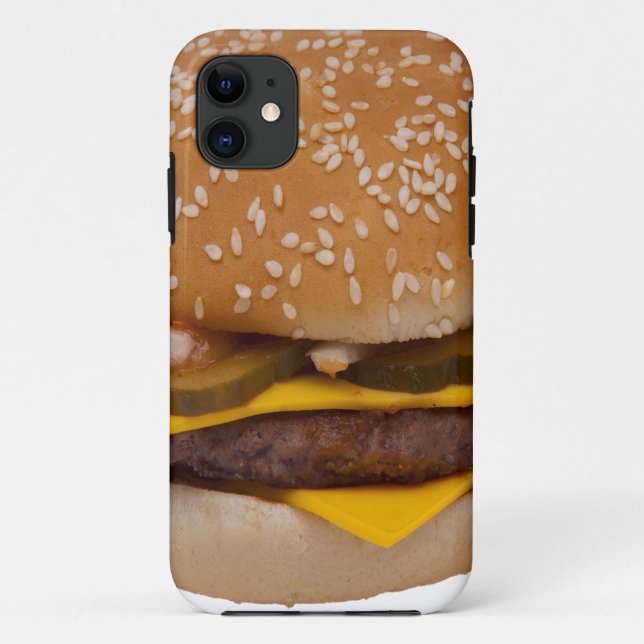 Cheeseburger On Sesame Seed Bun Case-Mate iPhone Hülle (Rückseite)