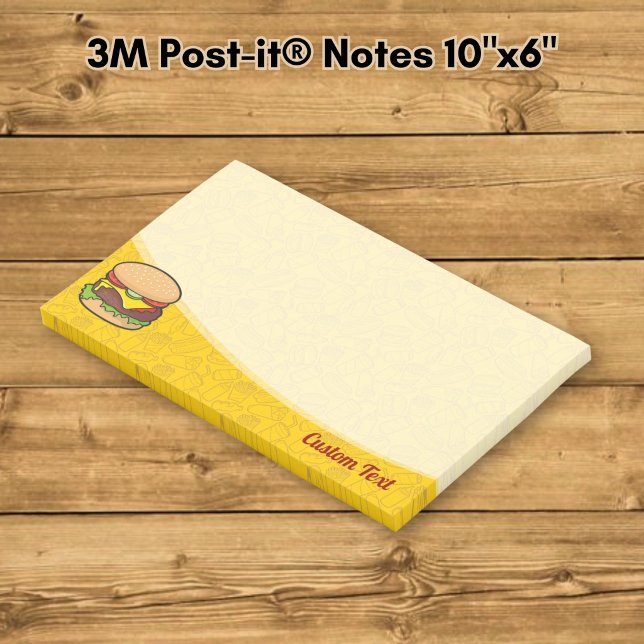 Cheeseburger Post-it Klebezettel (Von Creator hochgeladen)
