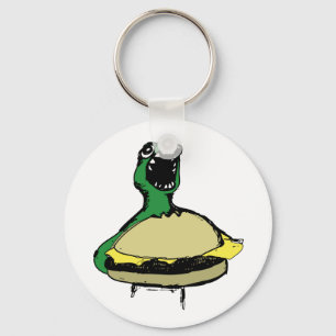 Cheeseburger-Schlüsselanhänger Schlüsselanhänger