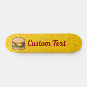Cheeseburger Skateboard