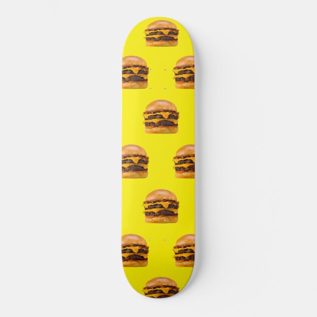 Cheeseburger Skateboard (Vorderseite)