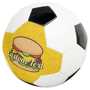 Cheeseburger Soccer Ball