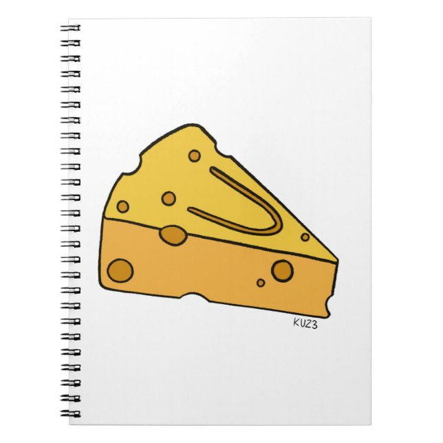 Cheesin' Cutie Käse Notizblock (Vorderseite)
