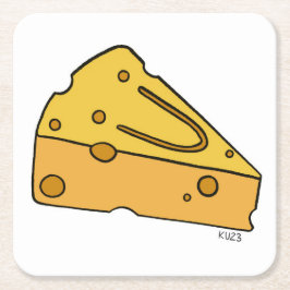 Cheesin' Cutie Käse Rechteckiger Pappuntersetzer