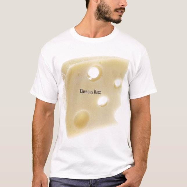 cheesus Leben T-Shirt (Vorderseite)