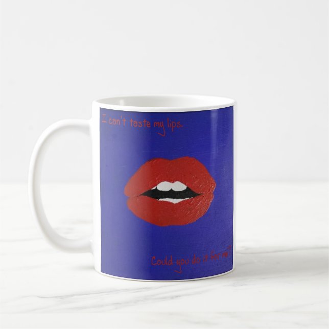Cheesy Lines for Valentine's Mug Kaffeetasse (Links)
