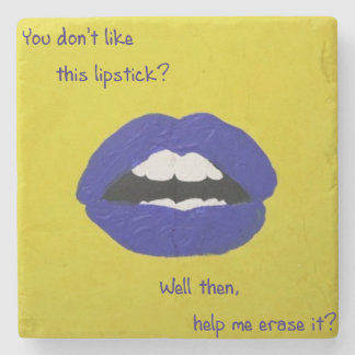 Cheesy Lines for Valentine's Stone Coaster Steinuntersetzer