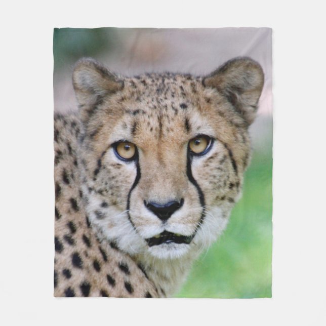 Cheetah 009 fleecedecke (Vorderseite)