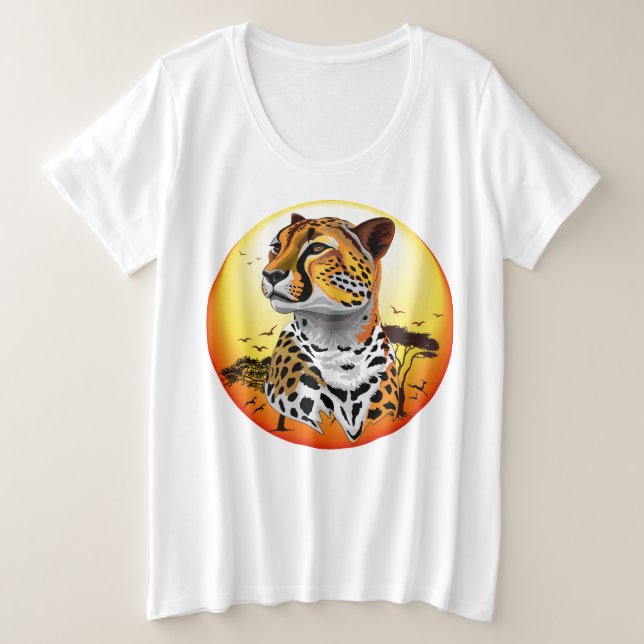 Cheetah African Feline Wild Animal (Design devant)