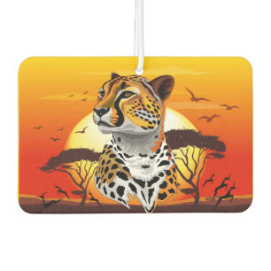 Cheetah African Feline Wild Animal Autolufterfrischer