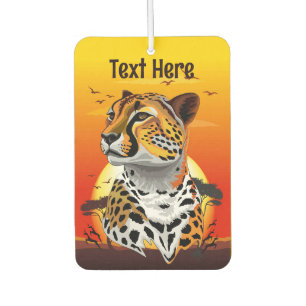 Cheetah African Feline Wild Animal Autolufterfrischer