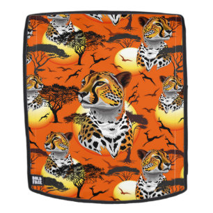 Cheetah African Feline Wild Animal Rucksack