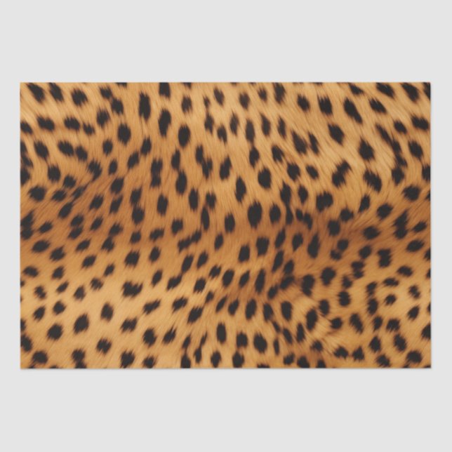Cheetah Animal Fur Seidenpapier (Vorderseite)