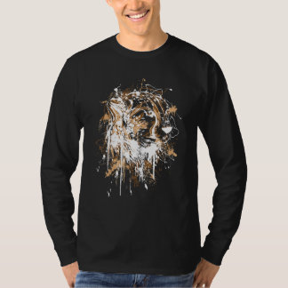 Cheetah Art Abstrakte Tierkunst T-Shirt