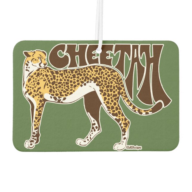 Cheetah Autolufterfrischer (Rückseite)