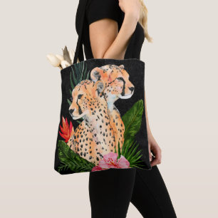 Cheetah Bouquet Tasche