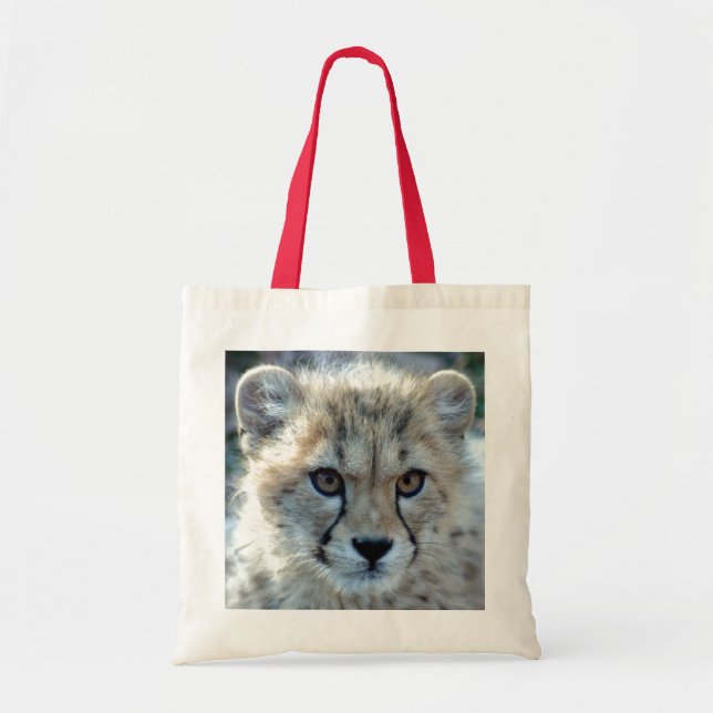 cheetah-cub10x10 tragetasche (Vorne)