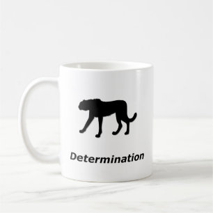 Cheetah Entschlossenheit Kaffeetasse