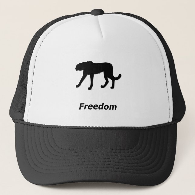 Cheetah Freedom Truckerkappe (Vorderseite)