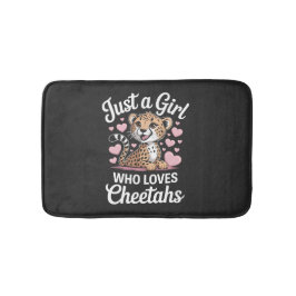 Cheetah Funny Quote  Badematte
