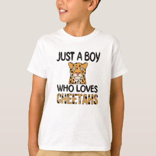 Cheetah Geschenke für Boys Cheetah Lover Süße T T-Shirt