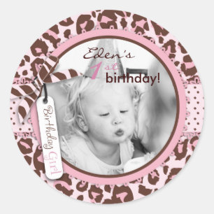 Cheetah Girl Foto Sticker